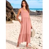 image:imageANRABESS Womens Sleeveless Summer Casual Maxi Dresses with PocketsPink