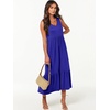 image:imageANRABESS Womens Sleeveless Summer Casual Maxi Dresses with PocketsRoyal Blue