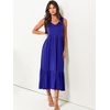 image:imageANRABESS Womens Sleeveless Summer Casual Maxi Dresses with PocketsRoyal Blue