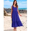 image:imageANRABESS Womens Sleeveless Summer Casual Maxi Dresses with PocketsRoyal Blue