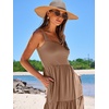 image:imageANRABESS Womens Summer Flowy Maxi Dress Square Neck Sundress with PocketsKhahi