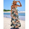 image:imageANRABESS Womens Summer Flowy Maxi Dress Square Neck Sundress with PocketsMulticolored Floral