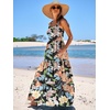 image:imageANRABESS Womens Summer Flowy Maxi Dress Square Neck Sundress with PocketsMulticolored Floral