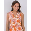 image:imageANRABESS Womens Summer Mini Dress Casual Sleeveless Sundress with PocketsChrysanthemum Floral