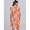 image:imageANRABESS Womens Summer Mini Dress Casual Sleeveless Sundress with PocketsChrysanthemum Floral