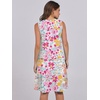 image:imageANRABESS Womens Summer Mini Dress Casual Sleeveless Sundress with PocketsMulticolor Floral