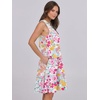 image:imageANRABESS Womens Summer Mini Dress Casual Sleeveless Sundress with PocketsMulticolor Floral