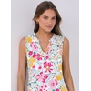 image:imageANRABESS Womens Summer Mini Dress Casual Sleeveless Sundress with PocketsMulticolor Floral