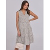 image:imageANRABESS Womens Summer Mini Dress Casual Sleeveless Sundress with PocketsPolka Dot