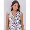 image:imageANRABESS Womens Summer Mini Dress Casual Sleeveless Sundress with PocketsPurple Floral