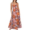 Navy Blue Pink Floral