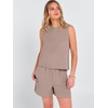 image:imageANRABESS 2 Piece Sets for Women Summer Tank Top Matching Lounge Shorts SetLight Camel