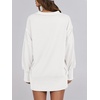 image:imageANRABESS Sweatshirt for Women Oversized Casual Fall Henley Pullover TopWhite