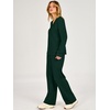 image:imageANRABESS Two Piece Sets for Women Fall Lounge Airport OutfitsDark Green