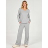 image:imageANRABESS Two Piece Sets for Women Fall Lounge Airport OutfitsGrey