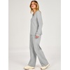 image:imageANRABESS Two Piece Sets for Women Fall Lounge Airport OutfitsGrey