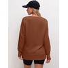 image:imageANRABESS Women Oversized Lightweight Sweatshirts Fall Long Sleeve ShirtsBurnt Brown