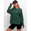 image:imageANRABESS Women Oversized Lightweight Sweatshirts Fall Long Sleeve ShirtsForest Green