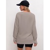 image:imageANRABESS Women Oversized Lightweight Sweatshirts Fall Long Sleeve ShirtsKhaki