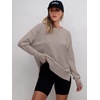 image:imageANRABESS Women Oversized Lightweight Sweatshirts Fall Long Sleeve ShirtsKhaki