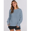 image:imageANRABESS Women Oversized Lightweight Sweatshirts Fall Long Sleeve ShirtsLight Blue