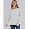 image:imageANRABESS Women Oversized Lightweight Sweatshirts Fall Long Sleeve ShirtsLight Grey