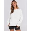 image:imageANRABESS Women Oversized Lightweight Sweatshirts Fall Long Sleeve ShirtsWhite