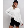 image:imageANRABESS Women Oversized Lightweight Sweatshirts Fall Long Sleeve ShirtsWhite
