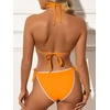 image:imageANRABESS Women Triangle Bikini Sets String Tie Two Piece Bathing SuitsBright Orange