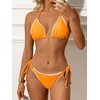 image:imageANRABESS Women Triangle Bikini Sets String Tie Two Piece Bathing SuitsBright Orange