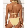 image:imageANRABESS Women Triangle Bikini Sets String Tie Two Piece Bathing SuitsCream
