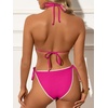 image:imageANRABESS Women Triangle Bikini Sets String Tie Two Piece Bathing SuitsHot Pink