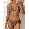 image:imageANRABESS Women Triangle Bikini Sets String Tie Two Piece Bathing SuitsLeopard Print