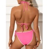 image:imageANRABESS Women Triangle Bikini Sets String Tie Two Piece Bathing SuitsLight Pink