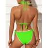 image:imageANRABESS Women Triangle Bikini Sets String Tie Two Piece Bathing SuitsNeon Green