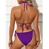 image:imageANRABESS Women Triangle Bikini Sets String Tie Two Piece Bathing SuitsPurple