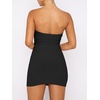 image:imageANRABESS Womens 2 Piece Skirt Sets Sexy Bodycon Going Out Mini Club DressesBlack