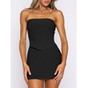image:imageANRABESS Womens 2 Piece Skirt Sets Sexy Bodycon Going Out Mini Club DressesBlack