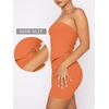 image:imageANRABESS Womens 2 Piece Skirt Sets Sexy Bodycon Going Out Mini Club DressesOrange