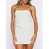 image:imageANRABESS Womens 2 Piece Skirt Sets Sexy Bodycon Going Out Mini Club DressesWhite