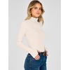 image:imageANRABESS Womens Long Sleeve Turtleneck Thermal Tops Fall UndershirtsBeige