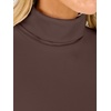 image:imageANRABESS Womens Long Sleeve Turtleneck Thermal Tops Fall UndershirtsCoffee