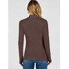 image:imageANRABESS Womens Long Sleeve Turtleneck Thermal Tops Fall UndershirtsCoffee
