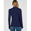 image:imageANRABESS Womens Long Sleeve Turtleneck Thermal Tops Fall UndershirtsNavy Blue