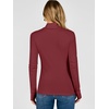 image:imageANRABESS Womens Long Sleeve Turtleneck Thermal Tops Fall UndershirtsRed