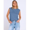 image:imageANRABESS Business Casual Tops for Women Cap Sleeve Work Wrinkle Free ShirtsDeep Blue