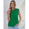 image:imageANRABESS Business Casual Tops for Women Cap Sleeve Work Wrinkle Free ShirtsGreen