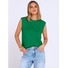 image:imageANRABESS Business Casual Tops for Women Cap Sleeve Work Wrinkle Free ShirtsGreen