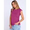 image:imageANRABESS Business Casual Tops for Women Cap Sleeve Work Wrinkle Free ShirtsHot Pink