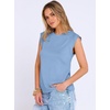 image:imageANRABESS Business Casual Tops for Women Cap Sleeve Work Wrinkle Free ShirtsLight Blue